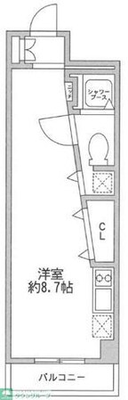 レジディア新宿イーストの物件間取画像